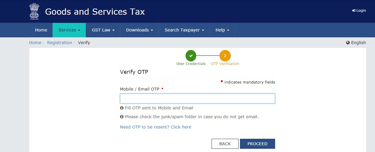 Register GST