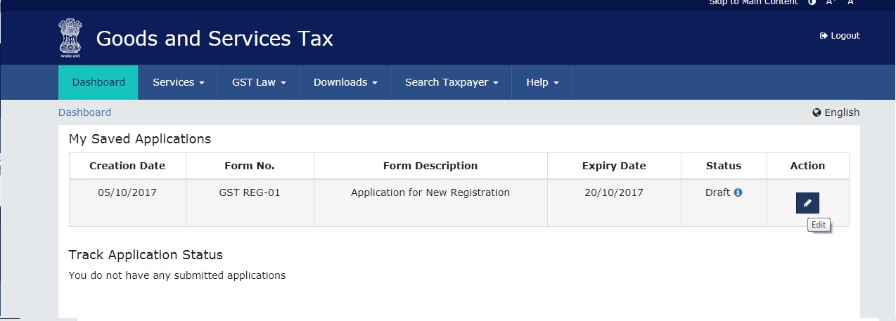 Register GST