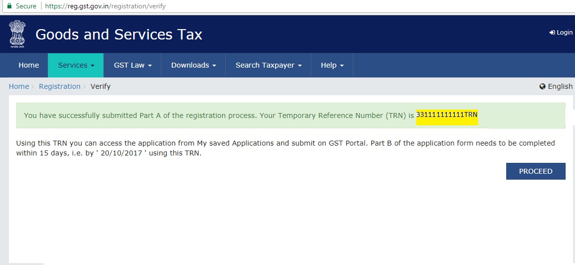 Register GST