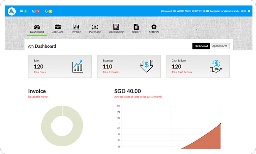 Accounting App for Android and iOS