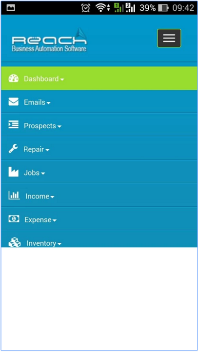 Home screen